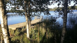 Lake with your boat (rentable) in a distance 200 m from holiday home
