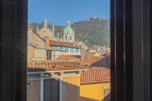 Blick von der Unterkunft