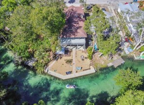 Aerial photos of Bear Trail Retreat