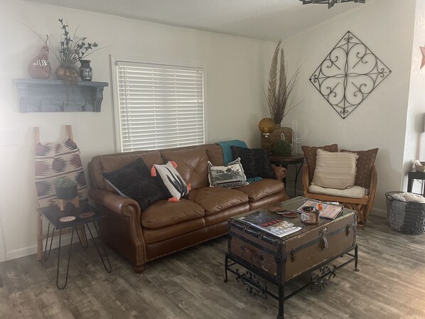 Cozy Southwest living room