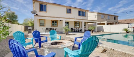 Goodyear Vacation Rental | 2,750 Sq Ft | 3BR | 2.5BA | Stairs Required