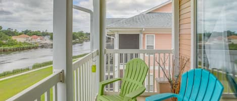 Myrtle Beach Vacation Rental | 2BR | 2BA | 900 Sq Ft | Stairs Required to Enter