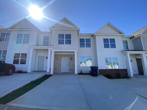 Front of the townhome