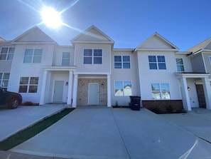 Front of the townhome