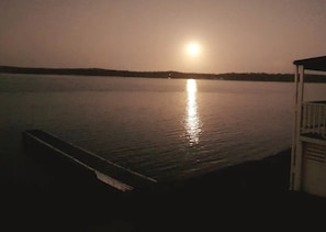Moon over the water
