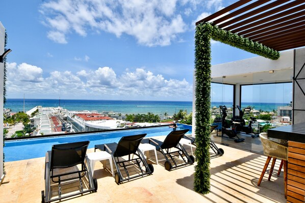 Rooftop view