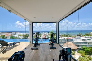 Rooftop gym