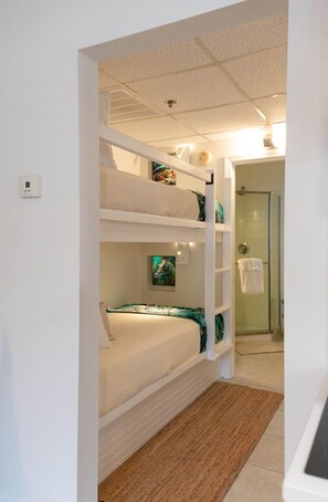 Family Comfort Redefined: Hallway bunk beds for unforgettable moments together.