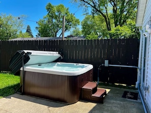 Bubbelpool utomhus