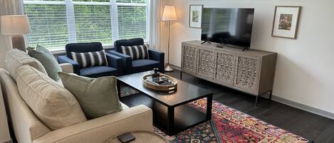 Spacious living area with Arhaus favorites! 