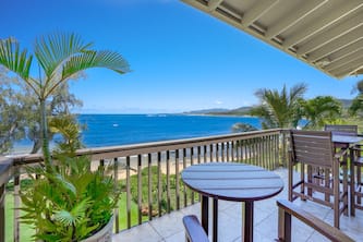 New! Lae Nani 536, Oceanfront, Tropical Oasis, Steps to Beach and Town