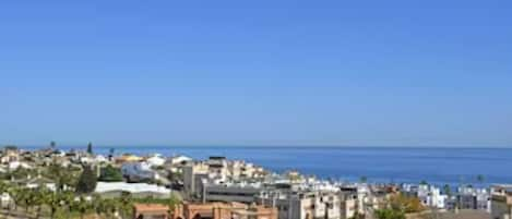 Vista para a praia ou o mar