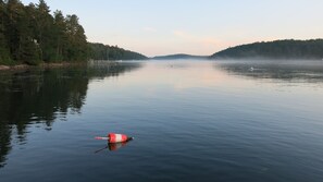 Tidal Sheepscot River is across from the home