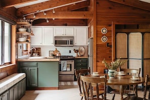 Kitchen and Living Area