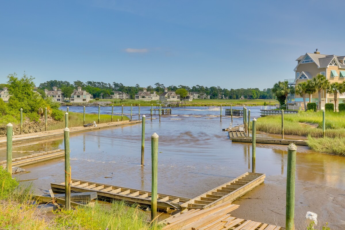 Sunny Little River Condo ~ 6 Mi to Myrtle Beach!