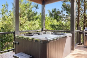 Bain à remous extérieur