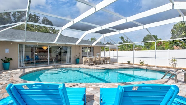 Take a dip or soak up the sunshine.