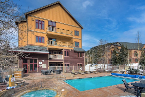Jump into the beautiful pool for a refreshing dip.