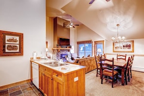 Curb your appetite by cooking a meal in your kitchen.