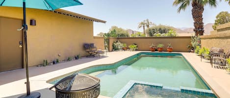 Palm Desert Vacation Rental | 3BR | 2BA | 1,600 Sq Ft | Small Step to Enter