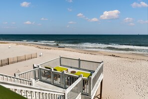 Dauphin Island Rental on the beach with a beautiful ocean view