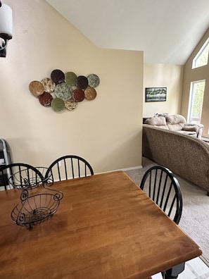 Dining room / living room