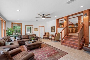 Living area with lots of seating