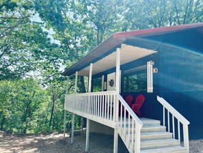 Cabin 10 is the last cabin on the right.