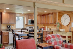 Kitchen View from Living Room