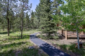 Bike Path Behind Deck