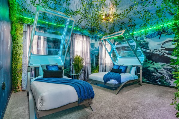 Fly into Avatar's Pandora! Imagine your family when they see THIS room! 