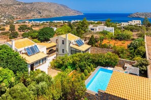 Aerial view of Villa Elounda Plaka