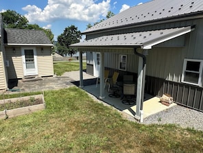 Covered Patio - Enjoy some shade