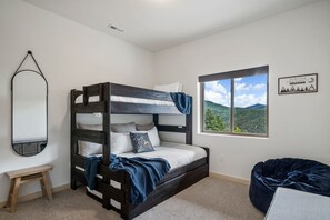 "My three kids loved the bunk bed with a trundle." - Lindsey