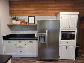 Refrigerator and pantry for snacks
