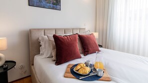 Double bed comes with a comfortable mattress and crisp clean linen for a great night sleep! #sleeping #cozy #airbnb