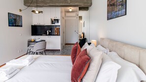 Main area comes with AC for comfortable stays all year round #AC #airbnb