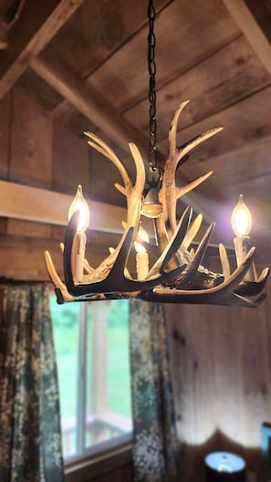 Antler chandelier