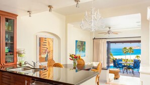 View from kitchen