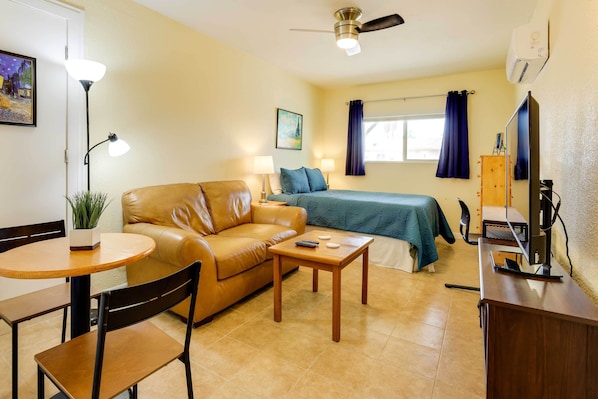 Henderson Vacation Rental | Studio | 1BA | 310 Sq Ft | 1 Small Step to Access