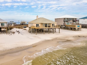 view of house from beach