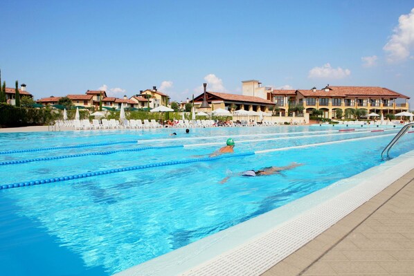 Schwimmbad des Ferienhauses