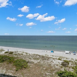 Beach View from Balcony