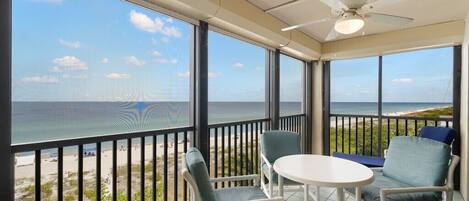 Private Balcony with Beach View