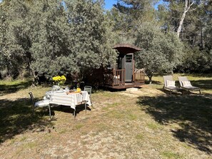 Enceinte de l’hébergement