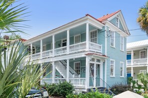 Outdoor View Of Tropical Blue