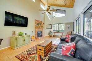 Living Room 1 | Main Level | Ceiling Fans | Smart TV