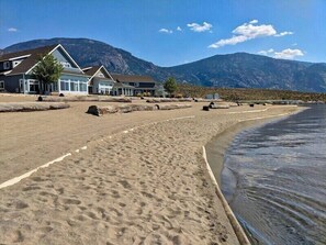 Private Beach on Osoyoos Lake