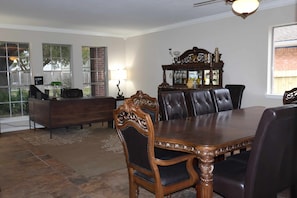 Dining Room and Workspace