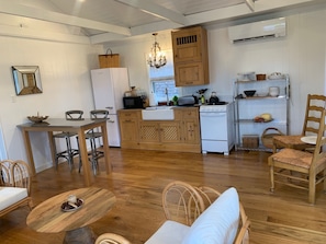 fully stocked kitchen